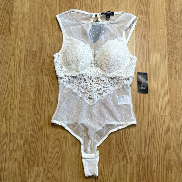 I.N.C. International Concepts Lace Bodysuit - Picture 1 of 12